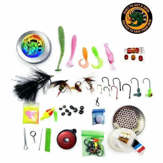 Tiny Can of Whoop Bass — Fishing Survival Kit V1